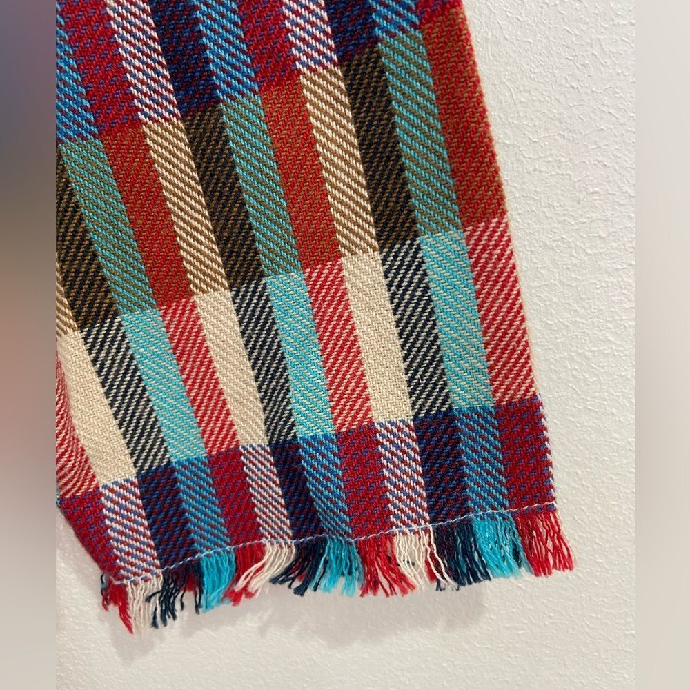 Anthropologie dRA Los Angeles Kelsey Plaid and Fringe Top. Size XS. - Picture 6 of 12
